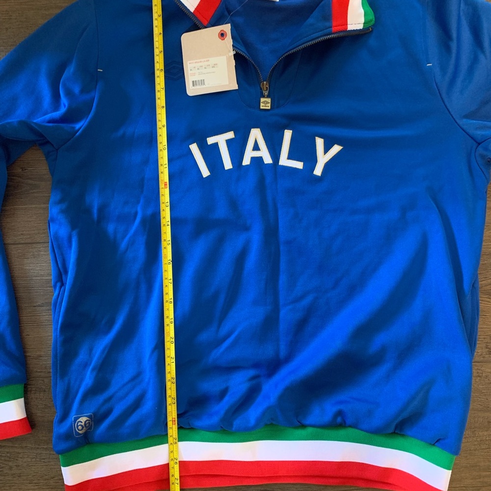 SOLD - NWT Umbro Off Field Half Zip Italian Jacket - Picture 7 of 8